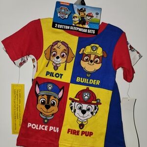 Paw Patrol Kids' Colorful Sleepwear Set